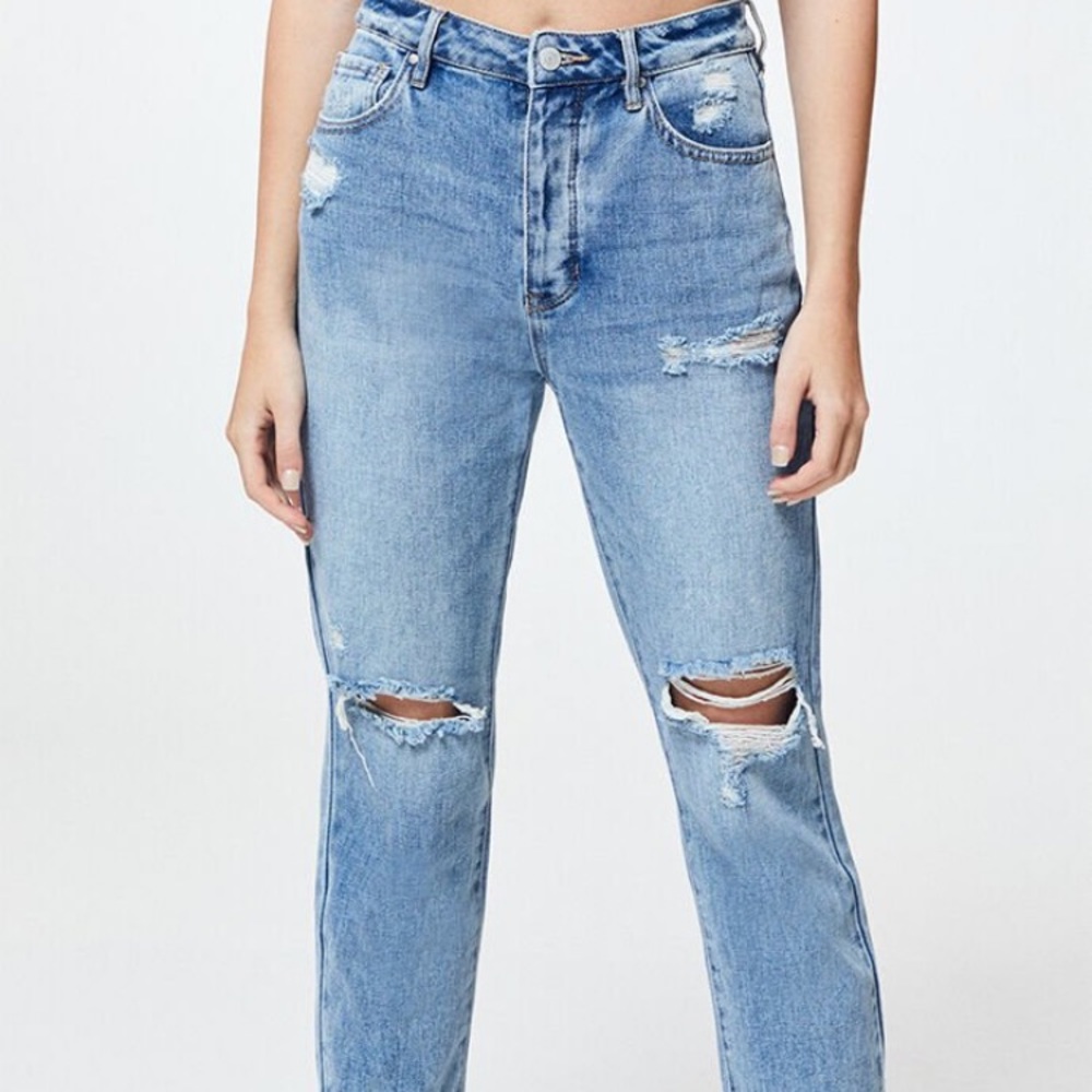 Trendy pacsun favorite blue mom jeans